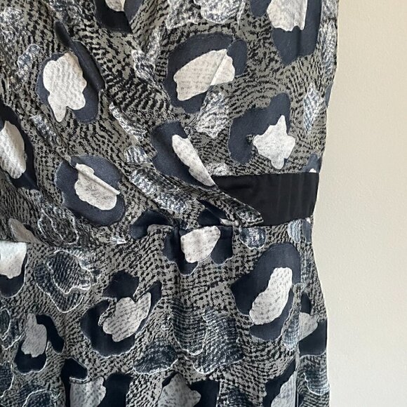 Anthropologie Leifsdottir Lynx-Dot Mini Dress - Size 6 - Picture 5 of 9